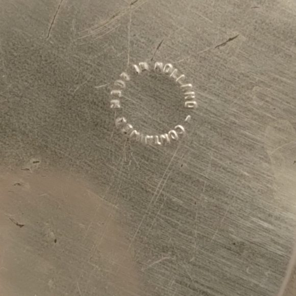 Chinese Oriental  Design Tin Hinged Box  / Made in Holland Lithograph Vintage - Picture 10 of 13